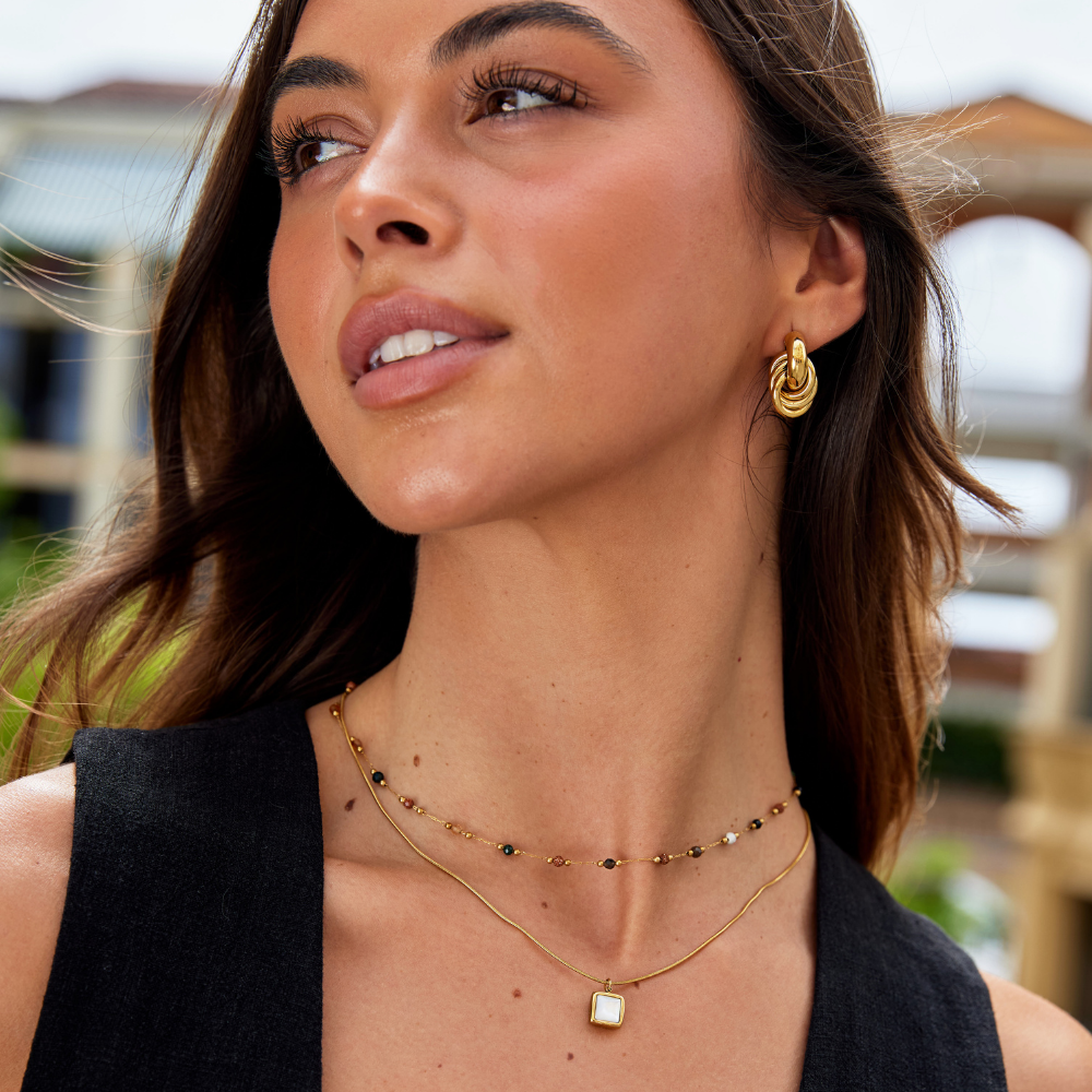 Freya™ | Collier minimaliste avec pierre