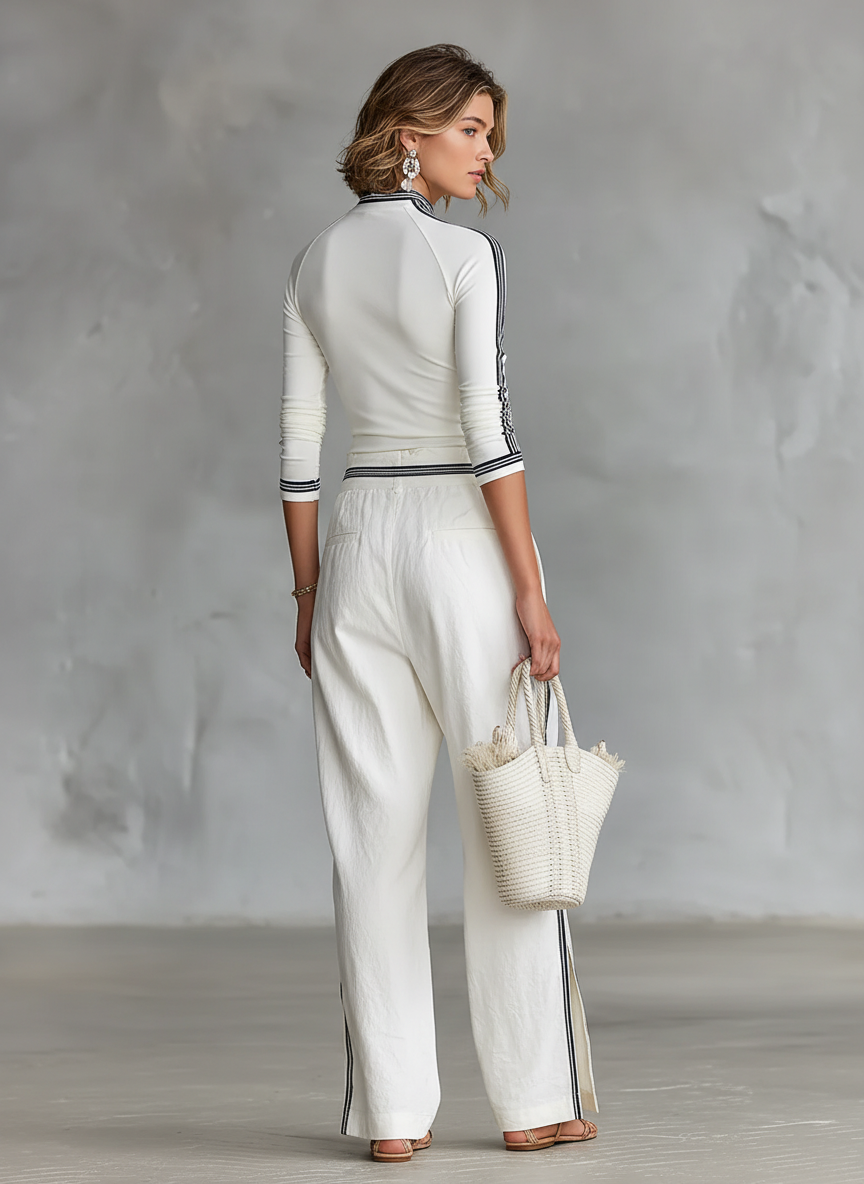 Zorina™ | Ensemble Sport 2 Pièces Col Montant