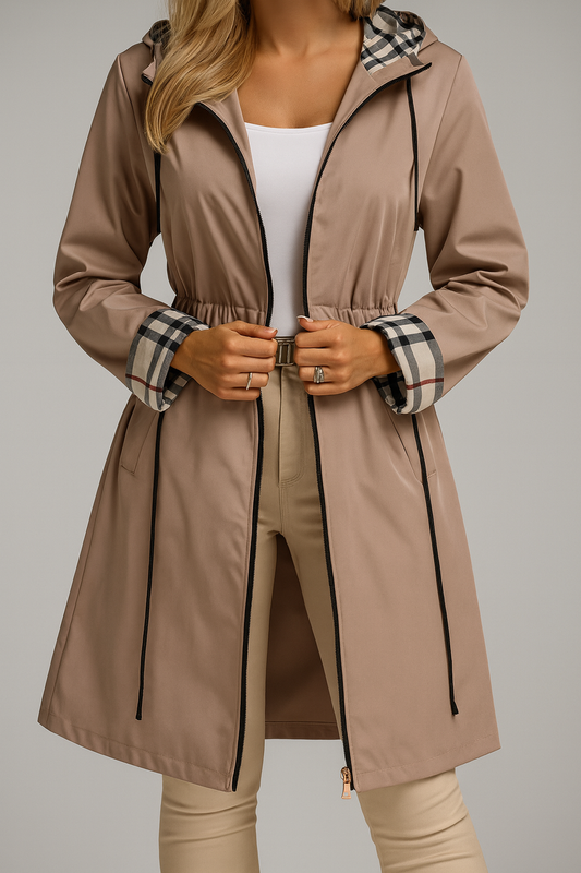 ELOINA™ | Manteau Zippé