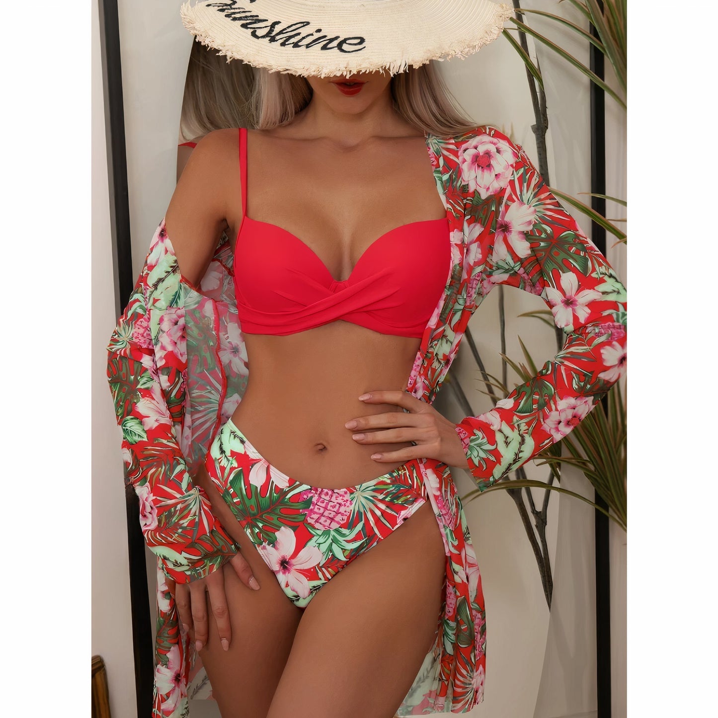 FLORIS™ | BIKINI FLEURI 3 EN 1