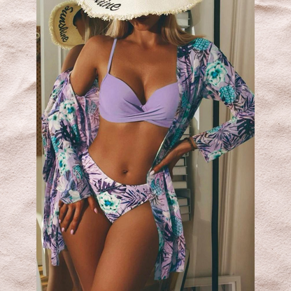 FLORIS™ | BIKINI FLEURI 3 EN 1