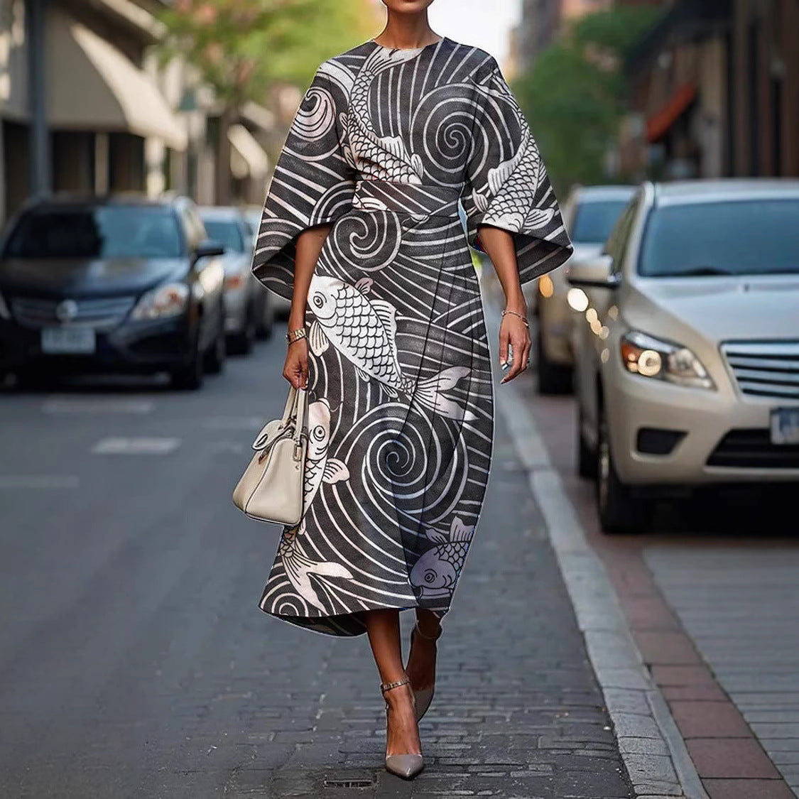 Evangeline™ | Round Neck Dress