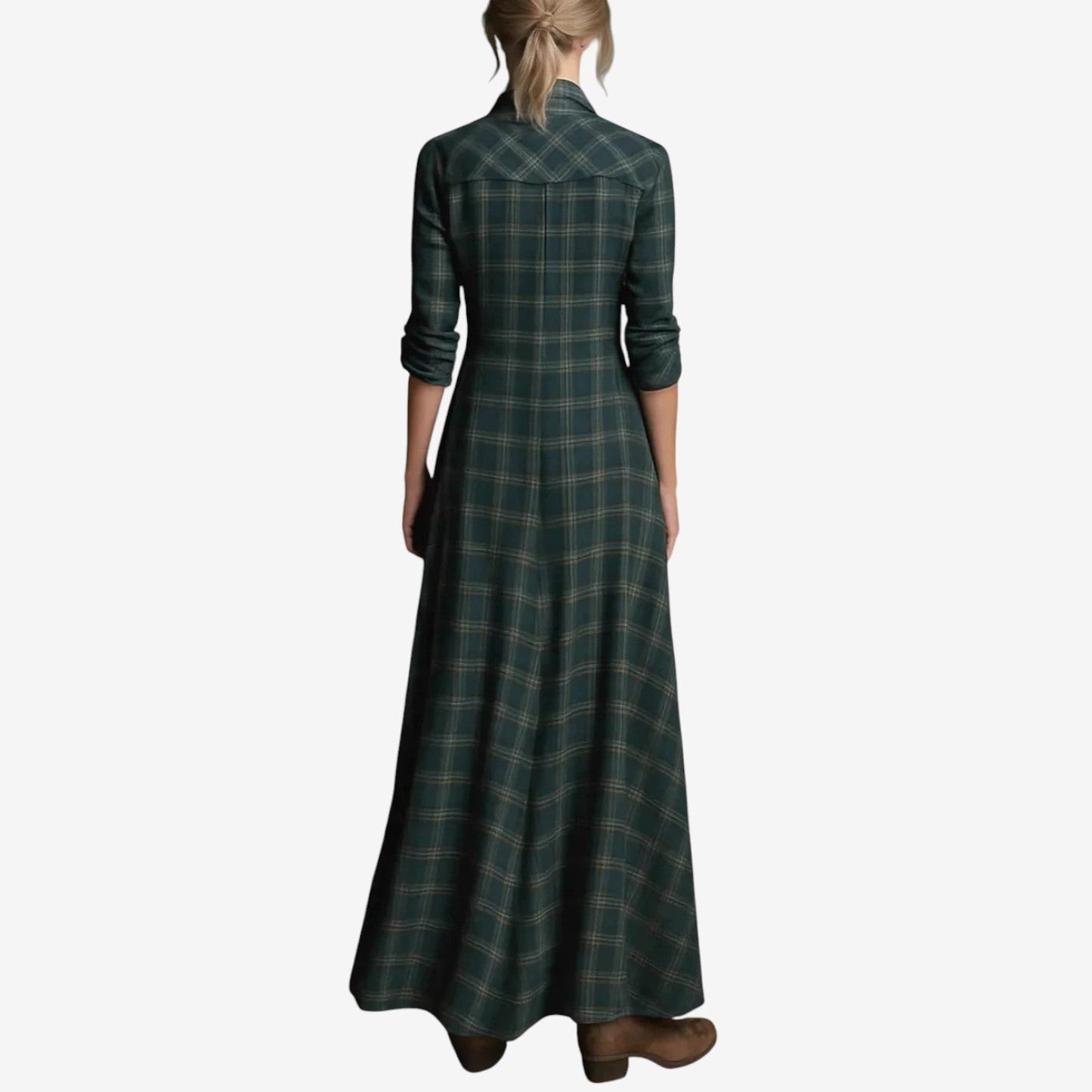 NORAH™ | ROBE LONGUE À BOUTONS