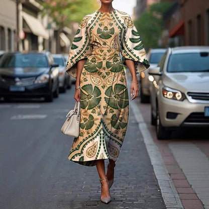 Evangeline™ | Round Neck Dress