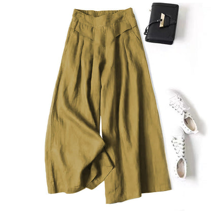 Kamilah™ | Pantalon ample en lin