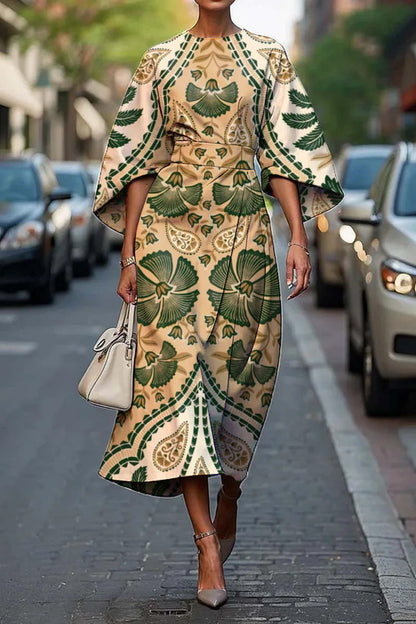 Evangeline™ | Round Neck Dress