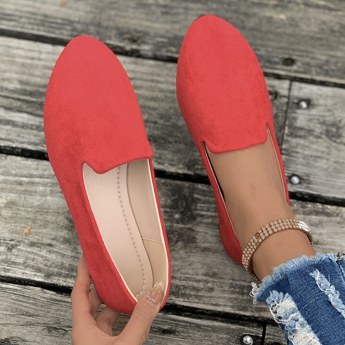 Tara™ | Spitze Ballerinas