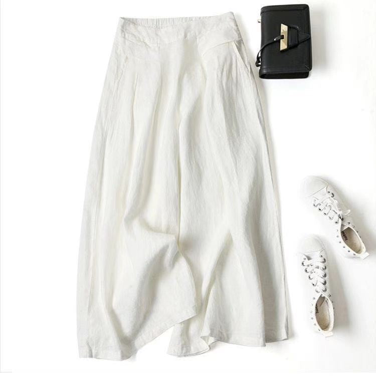 Kamilah™ | Pantalon ample en lin