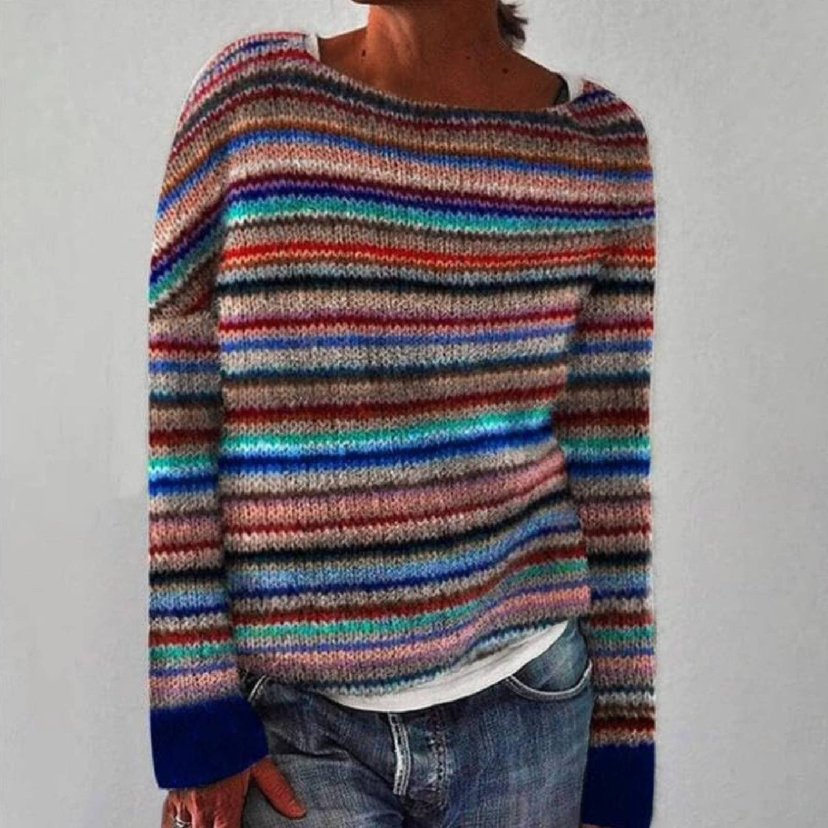 Ella™ | Pull-over rétro ultra-confortable et chic
