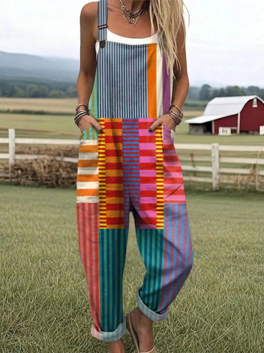 Rosalie™ | Gestreifter Overall