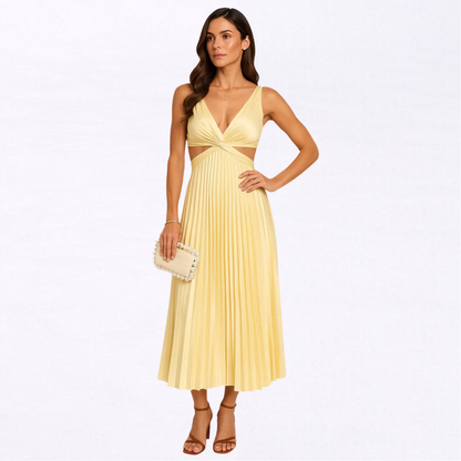 BELLEZZA™ | ROBE MAXI PLISSÉE