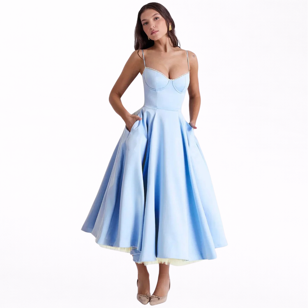 ARIELLE™ | ROBE MIDI EN MAILLE