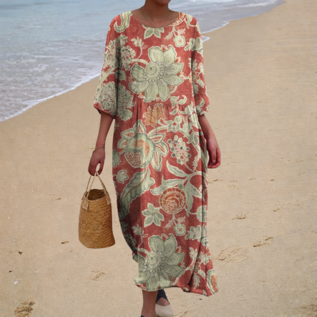 Bérénice™ | Robe Longue Florale