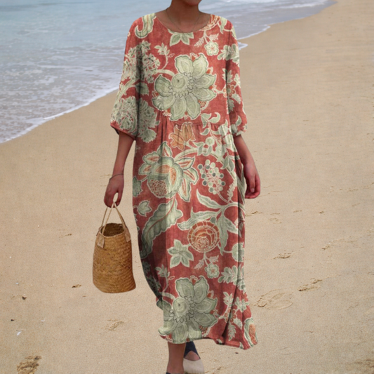 Bérénice™ | Robe Longue Florale