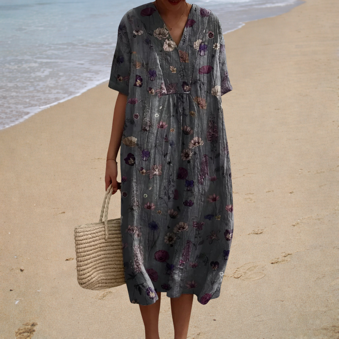 Violette™ | Robe Fleurie Bohème