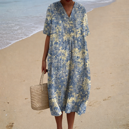 Éléonore™ | Robe Longue Fleurie