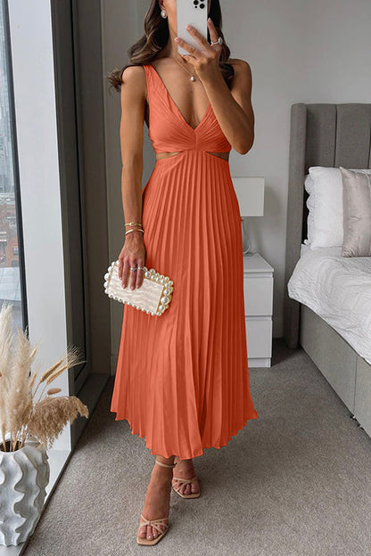 BELLEZZA™ | ROBE MAXI PLISSÉE