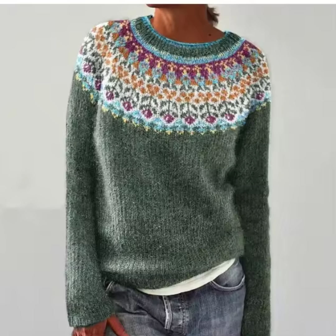 Silvana™ | Pull-over rétro ultra-confortable