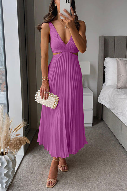 BELLEZZA™ | ROBE MAXI PLISSÉE