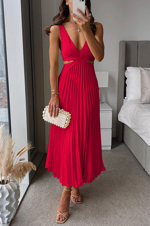 BELLEZZA™ | ROBE MAXI PLISSÉE