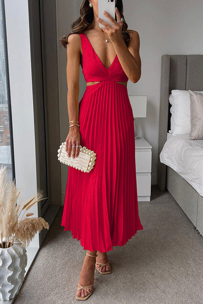 BELLEZZA™ | ROBE MAXI PLISSÉE