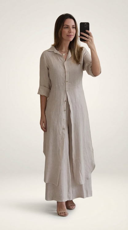 Vienne™ | Ensemble deux pièces robe &amp; pantalon