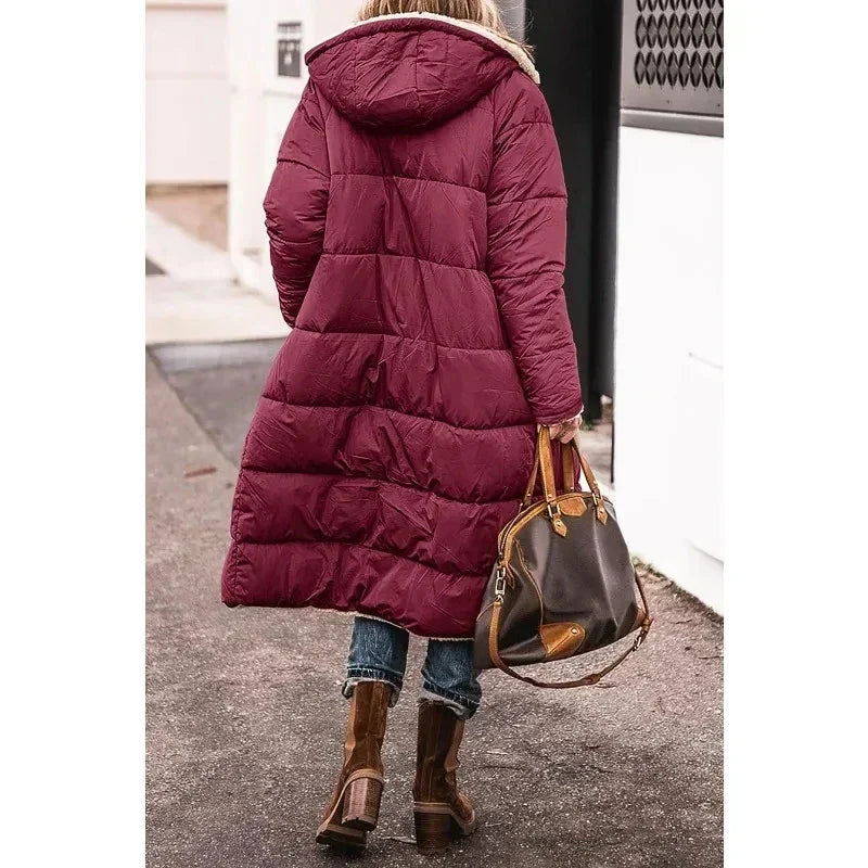 Jade | Manteau d'hiver élégant couleur