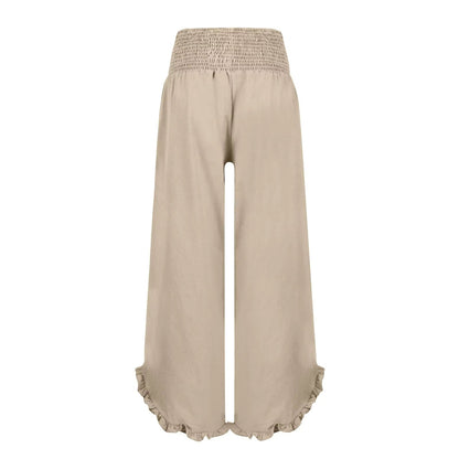 Yvette™ | Hose aus Baumwoll-Leinen-Mix