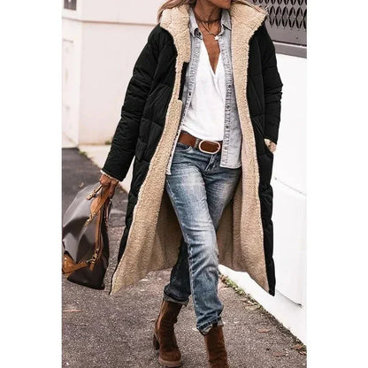 Jade | Manteau d'hiver élégant couleur