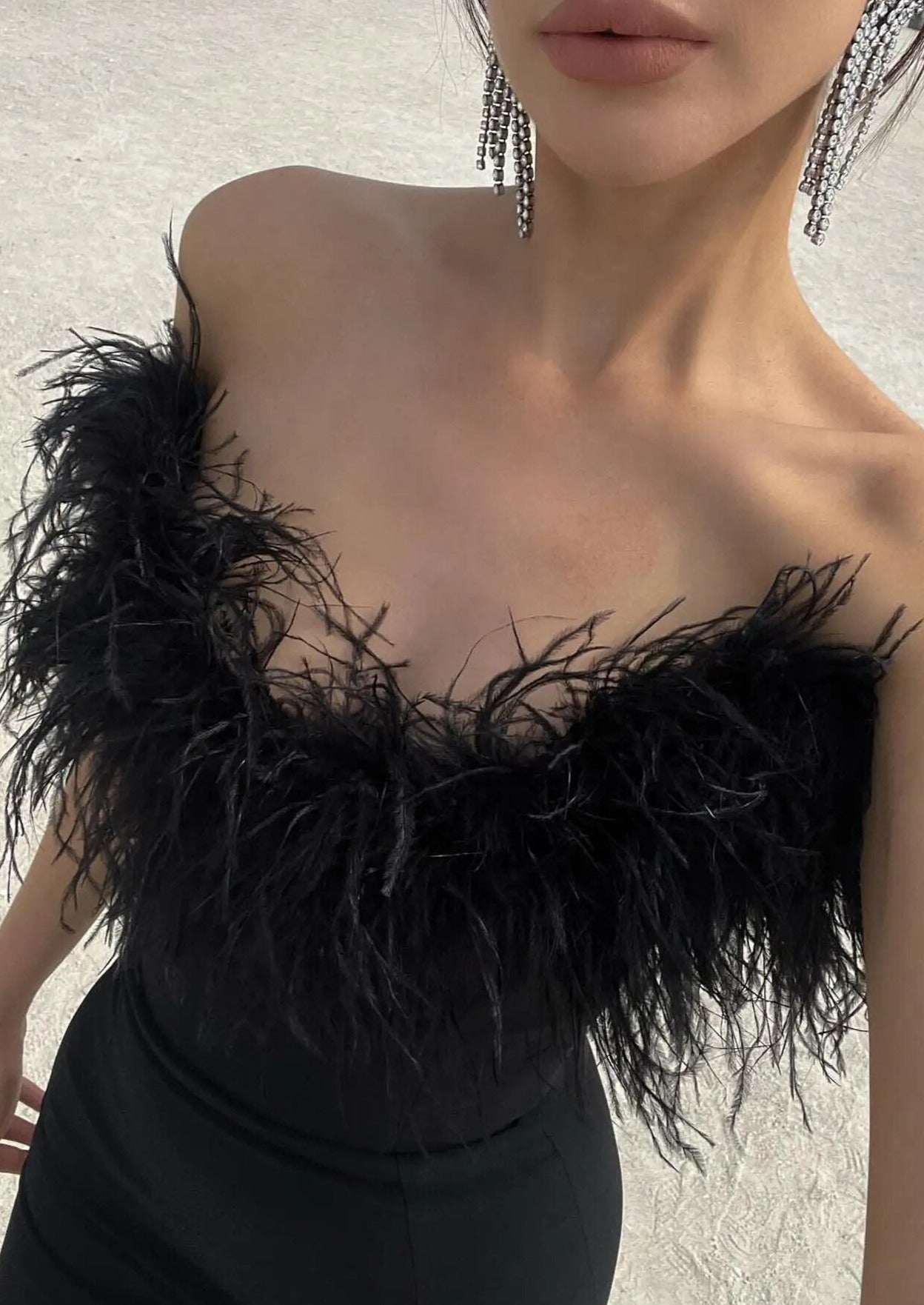 Anastasia™ | Robe à plumes