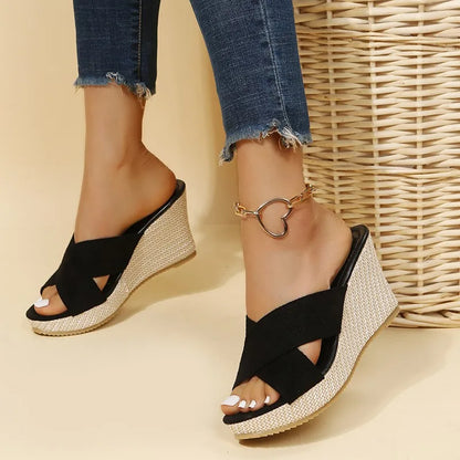Farah™ | Keilsandalen