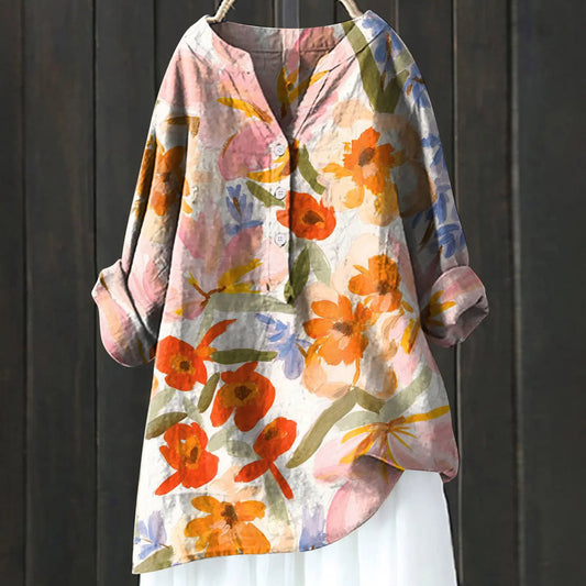 Jovita™ | Blouse fleurie