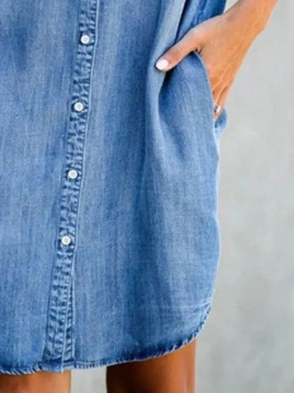 Theresa™ | Jeans-Sommerkleid