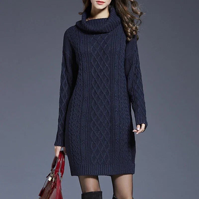 Brenda™ | Eleganter, gestrickter Winterrock