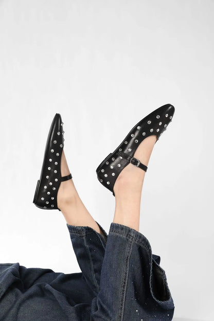 EVELYN™ | SANDALES CLOUTÉES**