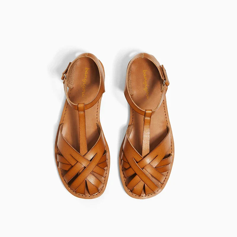 ARLES™ | SANDALES TRESSÉES T-BAR