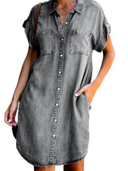 Theresa™ | Jeans-Sommerkleid