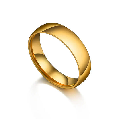 Giovannia™ | Bague de mariage en acier 6 mm