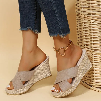 Farah™ | Keilsandalen