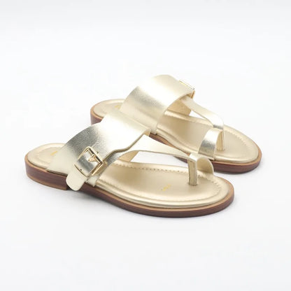 SALWA™ | SANDALES EN CUIR À BOUCLE
