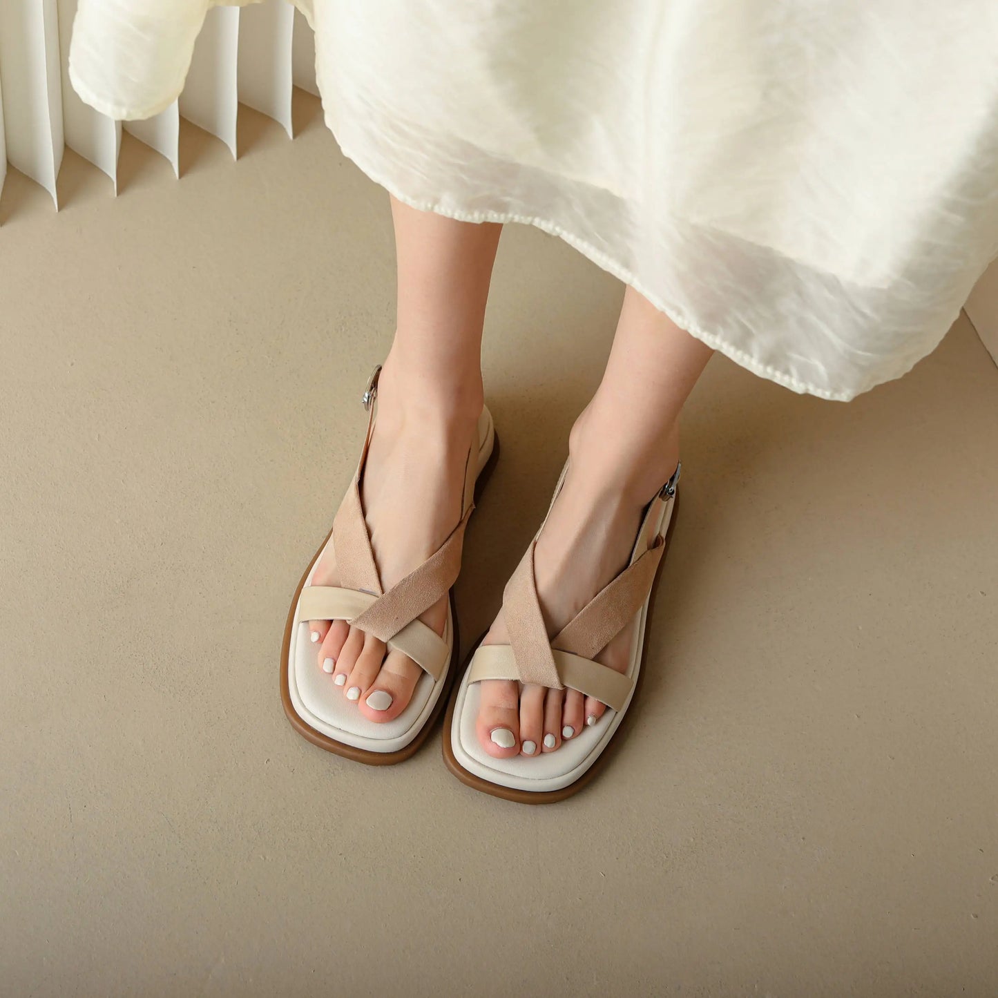 VALETTA™ | SANDALES PLATEFORME À BRIDES CROISÉES