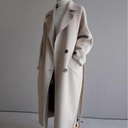 Lucie | Manteau Long Chic et Sophistiqué