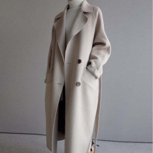 Lucie | Manteau Long Chic et Sophistiqué