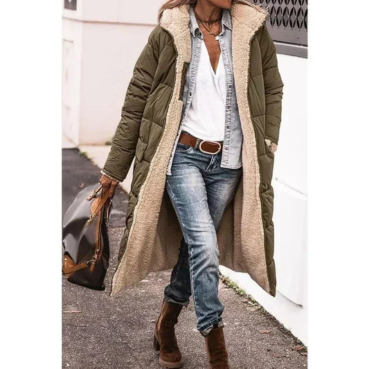 Jade | Manteau d'hiver élégant couleur