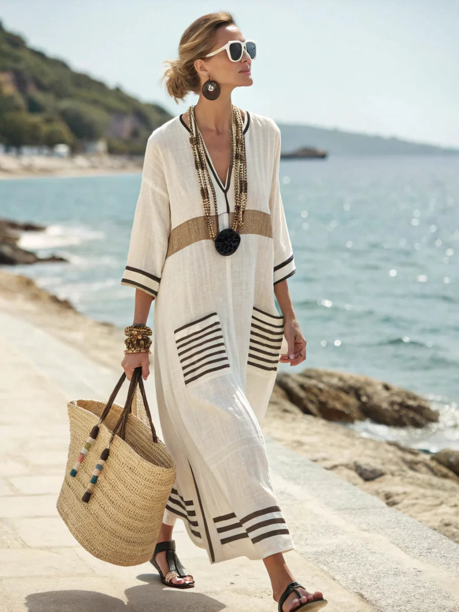 Cassandra™ | Robe maxi d’été fluide et élégante