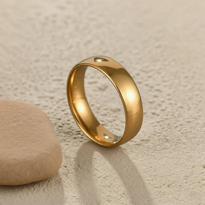 Giovannia™ | Bague de mariage en acier 6 mm
