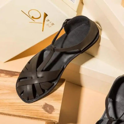 ARLES™ | SANDALES TRESSÉES T-BAR