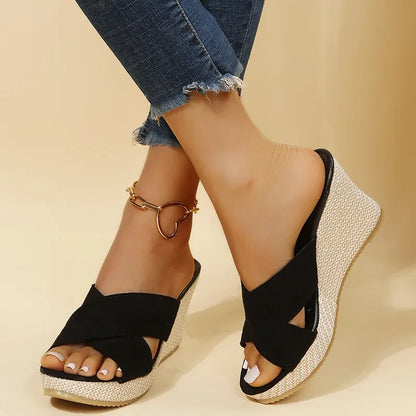 Farah™ | Keilsandalen