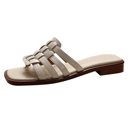 NAJLA™ | SANDALES À LANIÈRES TRESSÉES