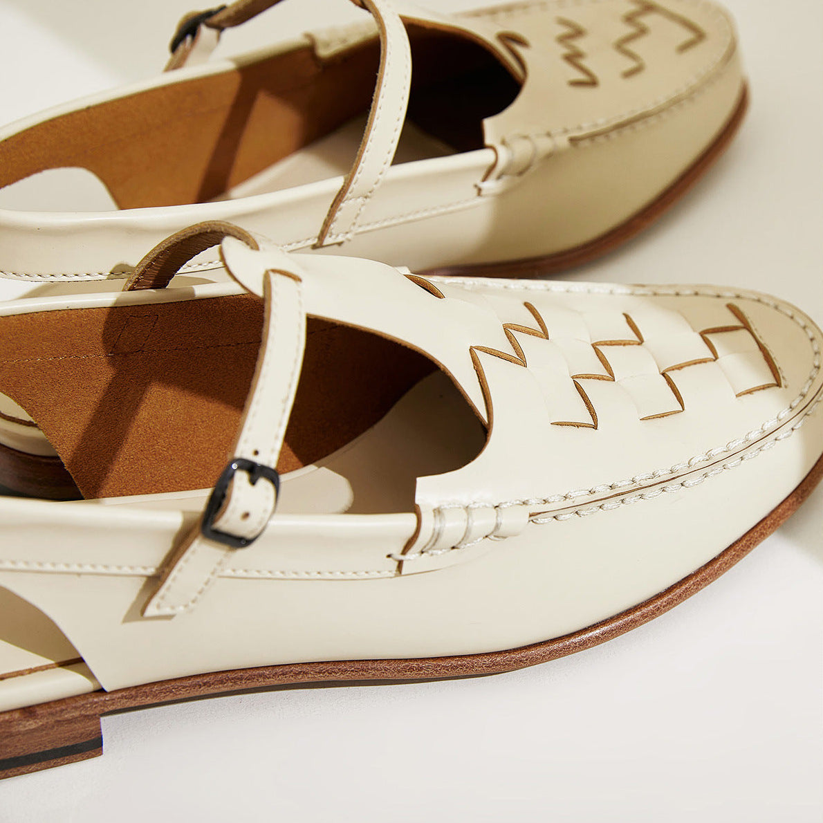 RANYA™ | SANDALES EN CUIR